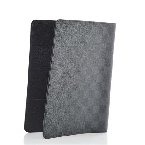 louis vuitton desk agenda damier graphite|damier desk agenda.